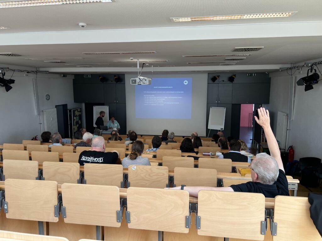 image of the lecture hall during the paleoG workshop